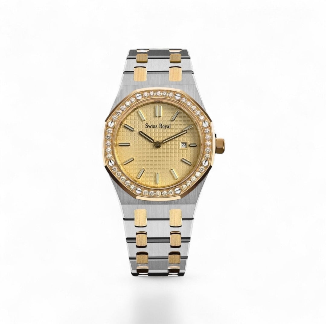 Signature - Silver Gold With Gold Dial