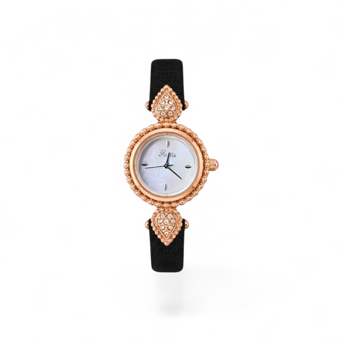 Scottie - Rose Gold Case with Leather Belt