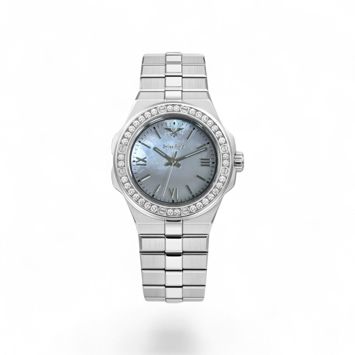 Stellar Watch - Silver with Sky Blue Dial