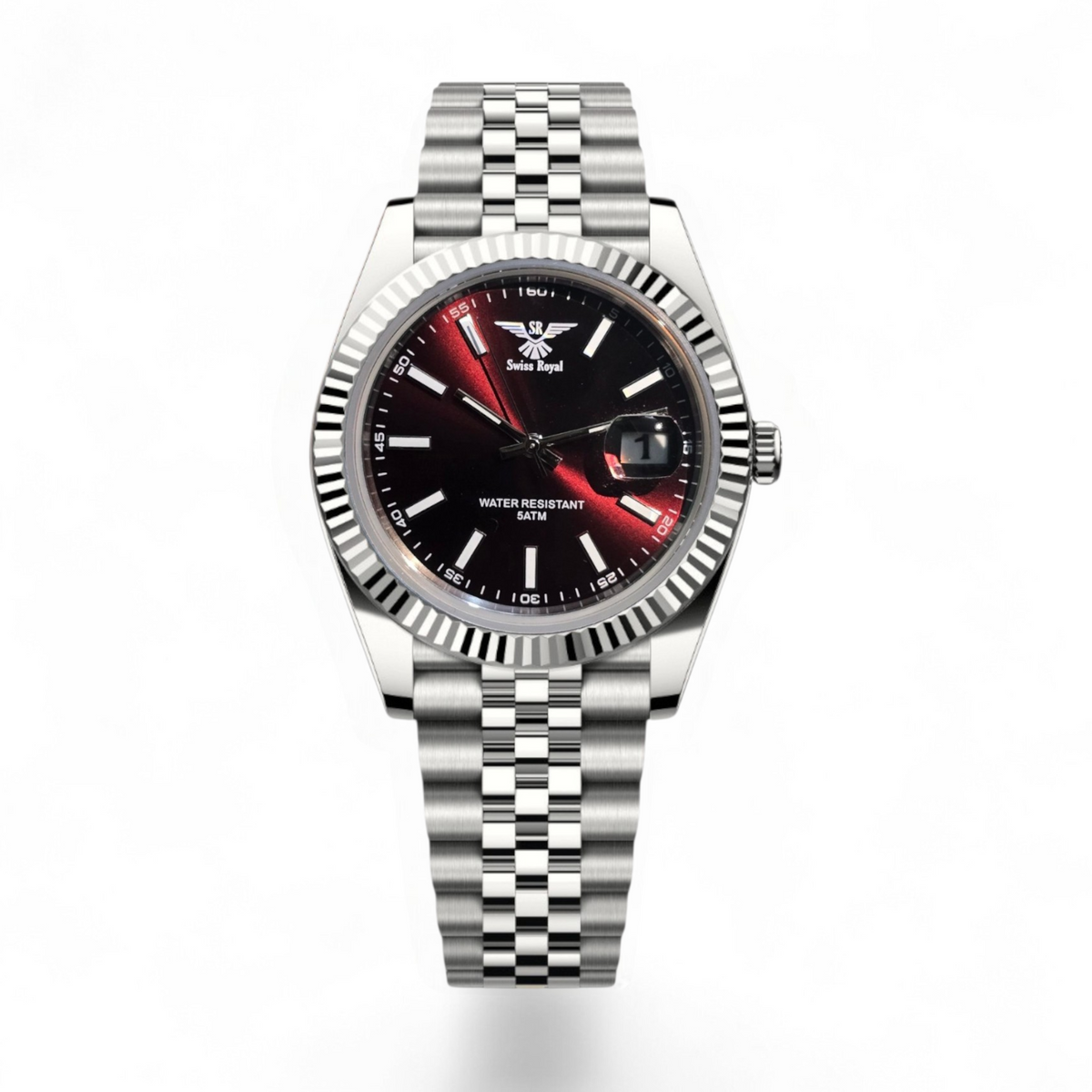 Datejust - Silver Case with Brown Dial