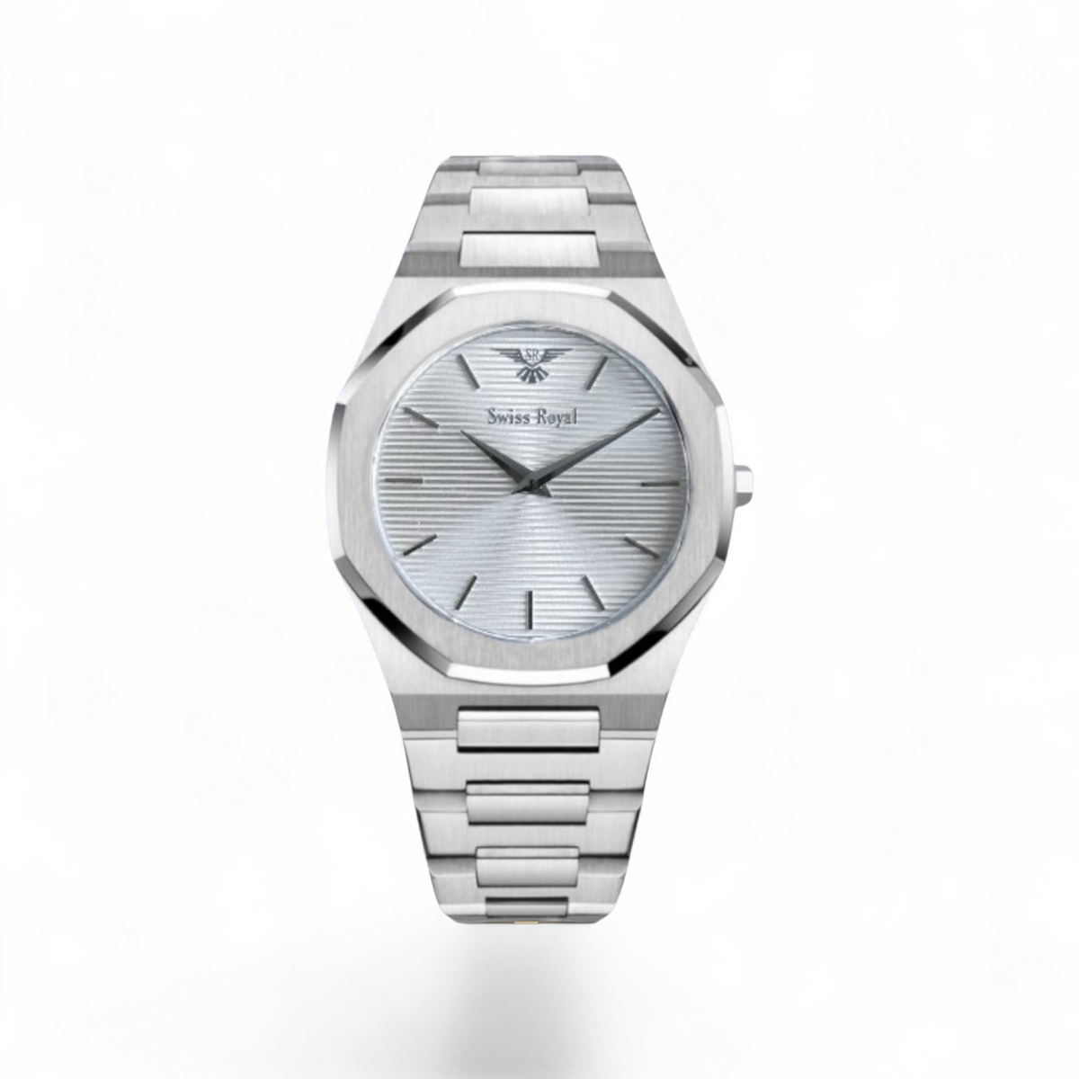 Ultra Slim - Sliver Case with White Dial